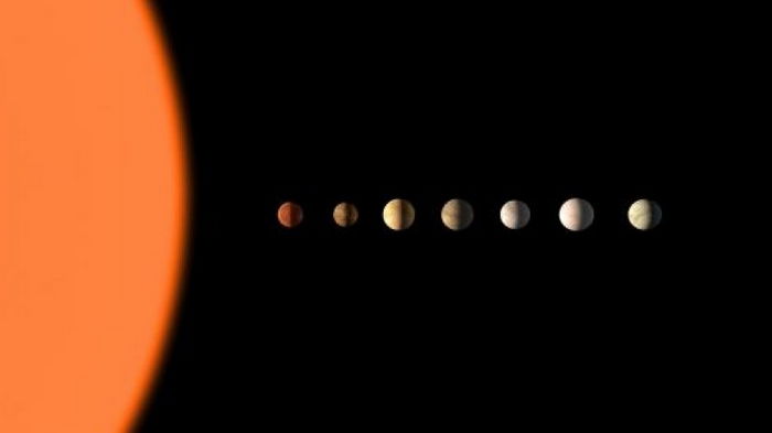 NASA обнаружило звездную систему из 7 планет: две из них похожи на Землю