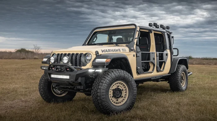 Современный Willys: представлен военный внедорожник на базе Jeep Wrangler (фото)